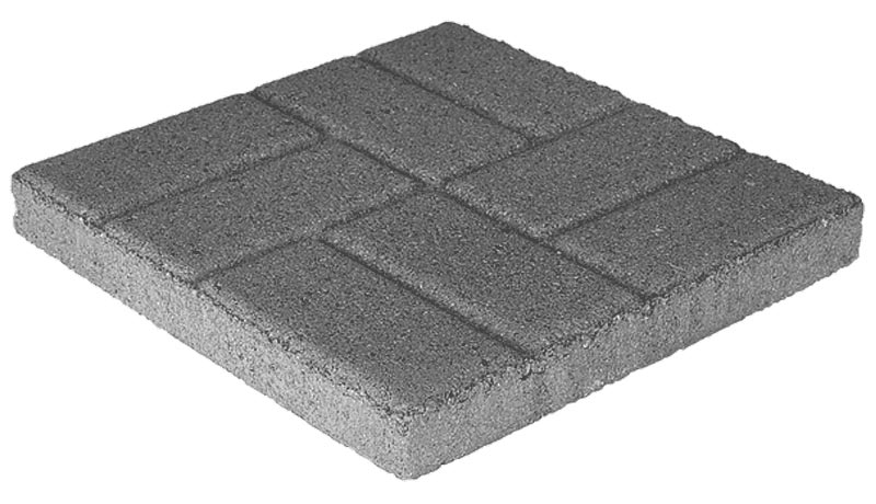 Silo 16 inch Brickface Square Stepping Stone