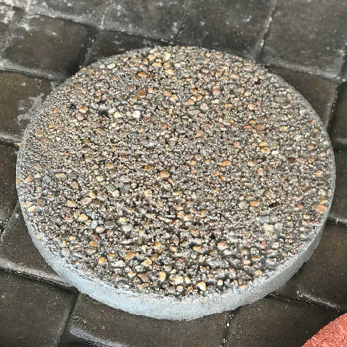 Stepping Stones For Landscaping In, Round Exposed Aggregate Stepping Stones