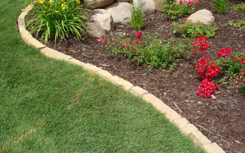 Lawn Landscape Edgers In Colorado, Natural Stone For Garden Edging