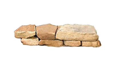 Tan Stacked Natural Edgers