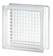 Cross Ribbed Glass Block