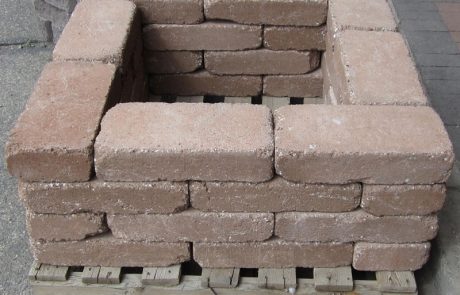 Brick Enclosure for Fire