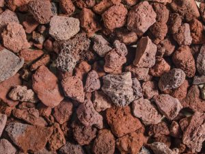 Red Rock Lava Decorative Gravel and Sand
