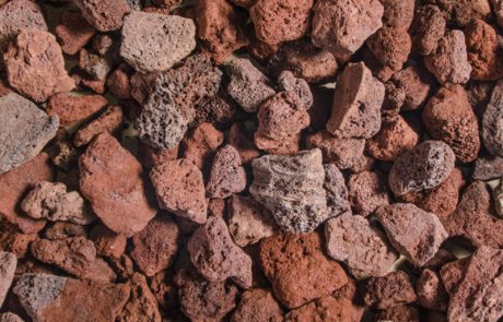 Red Rock Lava Decorative Gravel and Sand