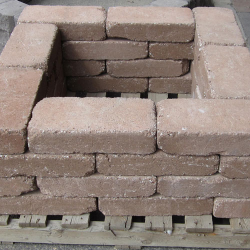 Square Brick Fire Pit